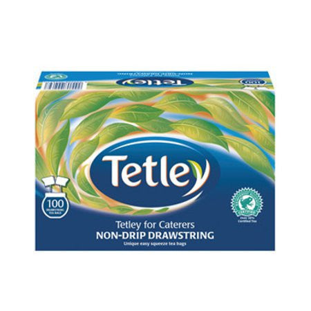 Tetley Tea Bags Drawstring Non Drip 1050 Pack 100 - Hunt Office UK