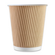 Compostable Kraft Coffee Cups