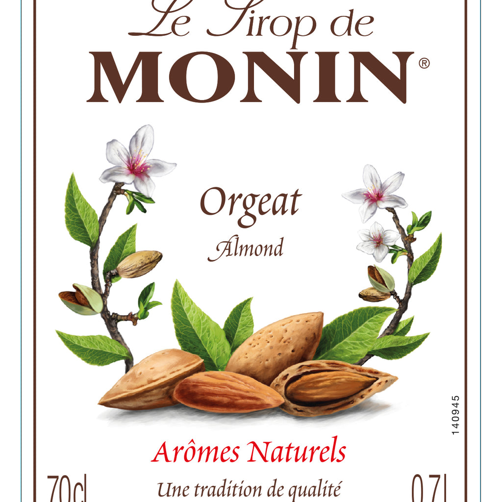 Monin Almond Flavouring Syrup (700ml) - Discount Coffee