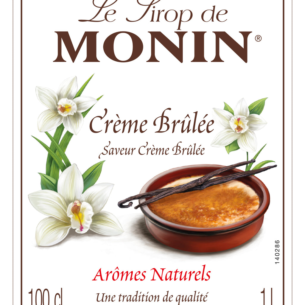 Monin Creme Brulee Flavouring Syrup (1 Litre)