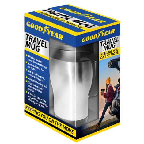 GoodYear Insulated Travel Mug - Discount Coffee