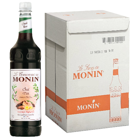 Monin Chai Tea Flavouring Syrup - Full Case (6x1 Litre) - Discount Coffee