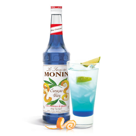 Monin Blue Curacao Flavouring Syrup (700ml) - Discount Coffee