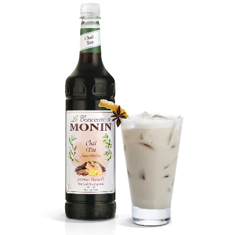 Monin Chai Tea Flavouring Syrup (1 Litre) - Discount Coffee