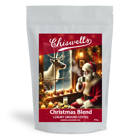 Chiswells Christmas Blend Ground Coffee - 100% Arabica (250g) - Discount Coffee