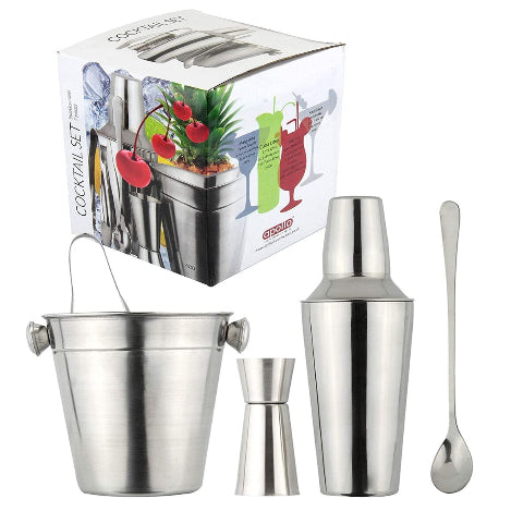 Stainless Steel Cocktail Set  - Discount Coffee