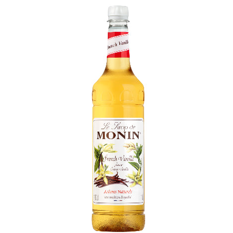 Monin French Vanilla Flavouring Syrup (1 Litre) - Discount Coffee