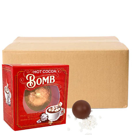 Hot Chocolate Bomb - Milk With Marshmallows - Bulk Buy (24 x 24g)