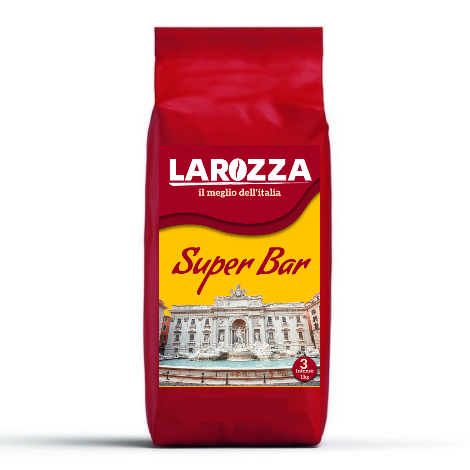 Larozza Super Bar Italian Coffee Beans (1kg) - Discount Coffee