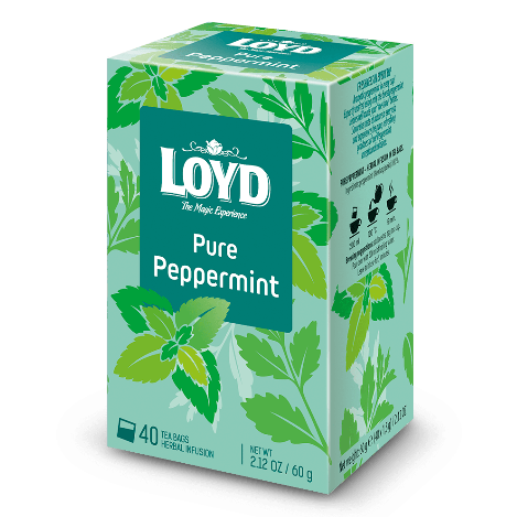 Loyd Pure Peppermint Tea Bags (40 Bags)