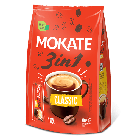 Mokate 3in1 Coffee Sachets (10 Pack) - Special Offer - Discount Coffee