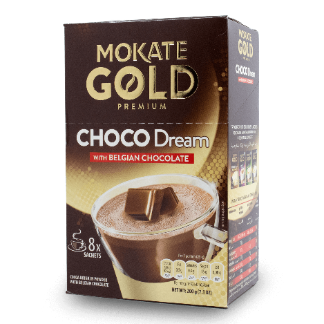 Mokate Choco Dream Belgian Hot Chocolate (8 Sachets)