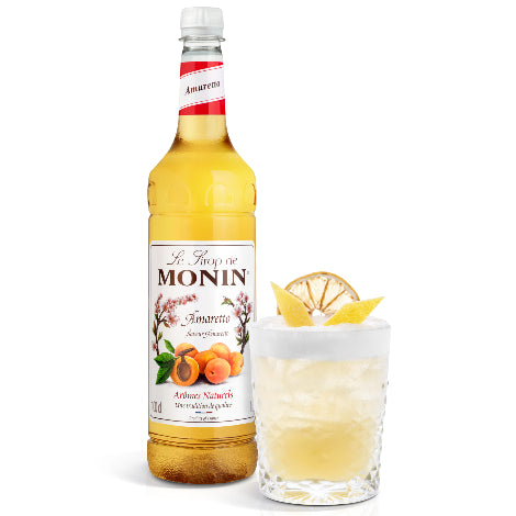 Monin Amaretto Flavouring Syrup (1 Litre) - Discount Coffee