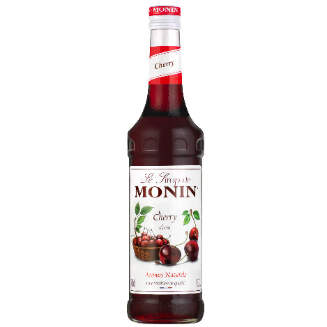 Monin Natural Cherry Flavouring Syrup (700ml) - Discount Coffee