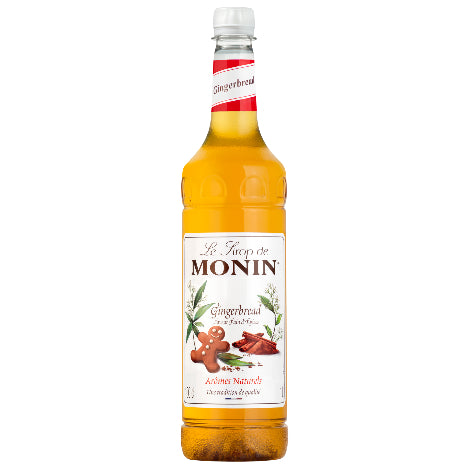 Monin Gingerbread Flavouring Syrup (1 Litre) - Discount Coffee
