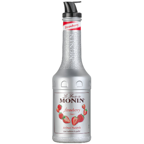 Monin Strawberry Fruit Puree (1 Litre) - Discount Coffee