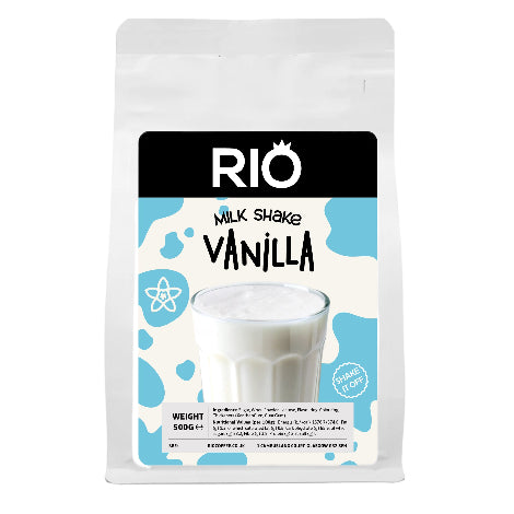 Rio Vanilla Milkshake Powder Mix (500g) - Discount Coffee