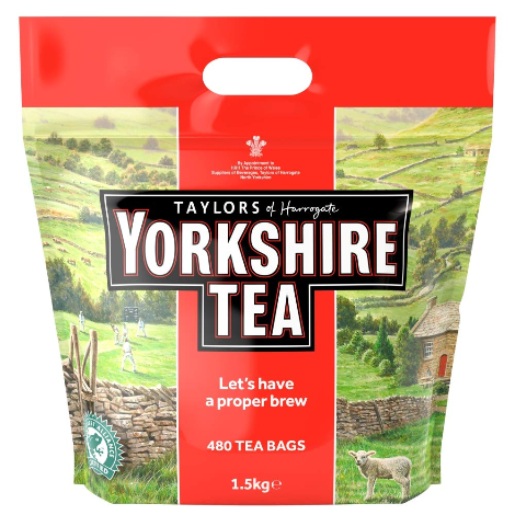 Yorkshire Tea Tea Bags (480) - Discount Coffee