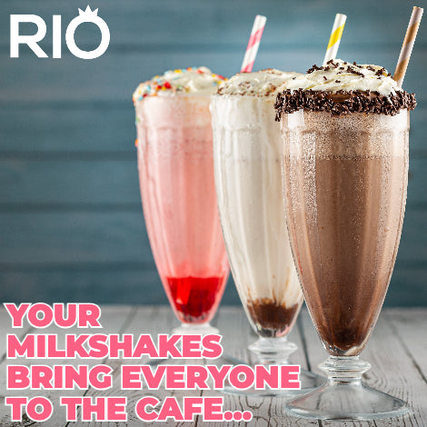 Rio Vanilla Milkshake Powder Mix (500g) - Discount Coffee