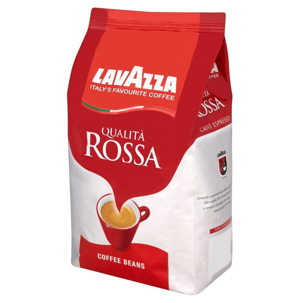 Lavazza Qualita Rossa Coffee Beans (3 x 1kg) - Discount Coffee